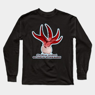 Octopus stinkhorn fungus Long Sleeve T-Shirt